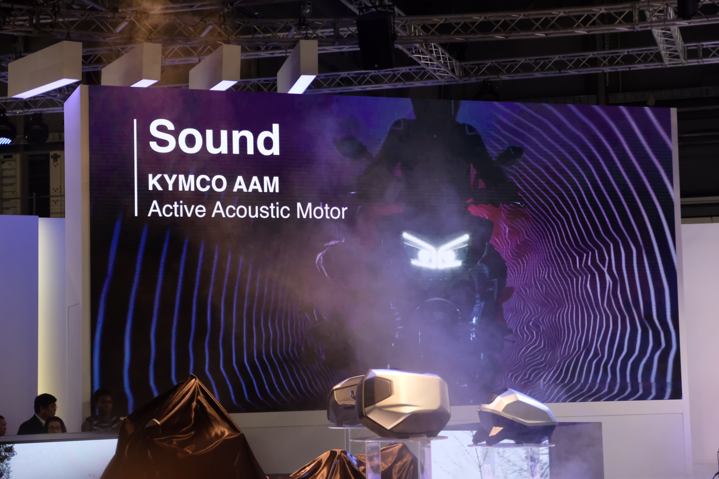 另外還有「主動聲浪動力馬達(KYMCO AAM)」