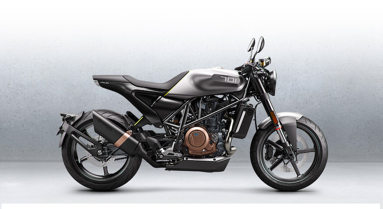 Husqvarna被KTM收購之後，為了彰顯兩間公司的差異性，全新推出揉合現代、復古風格的Svartpilen、Vitpilen車系