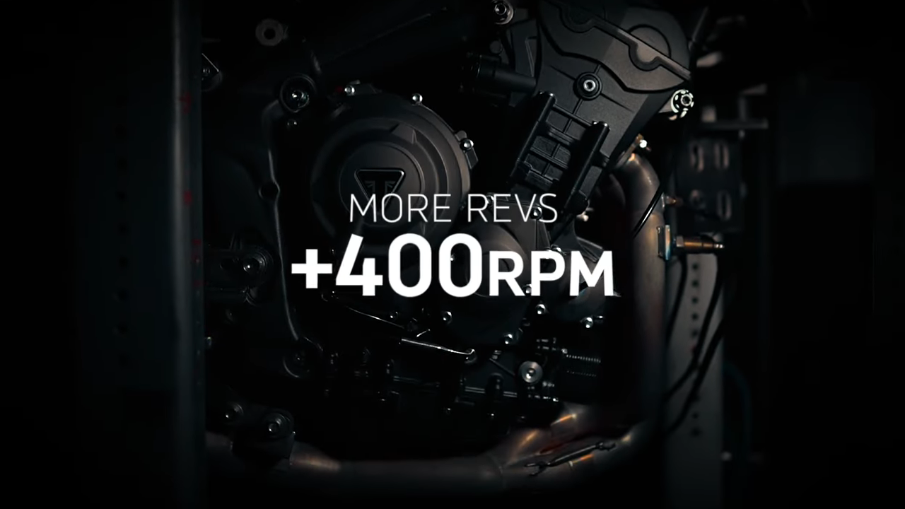 透過再增加400轉提供車手更多的超車機會