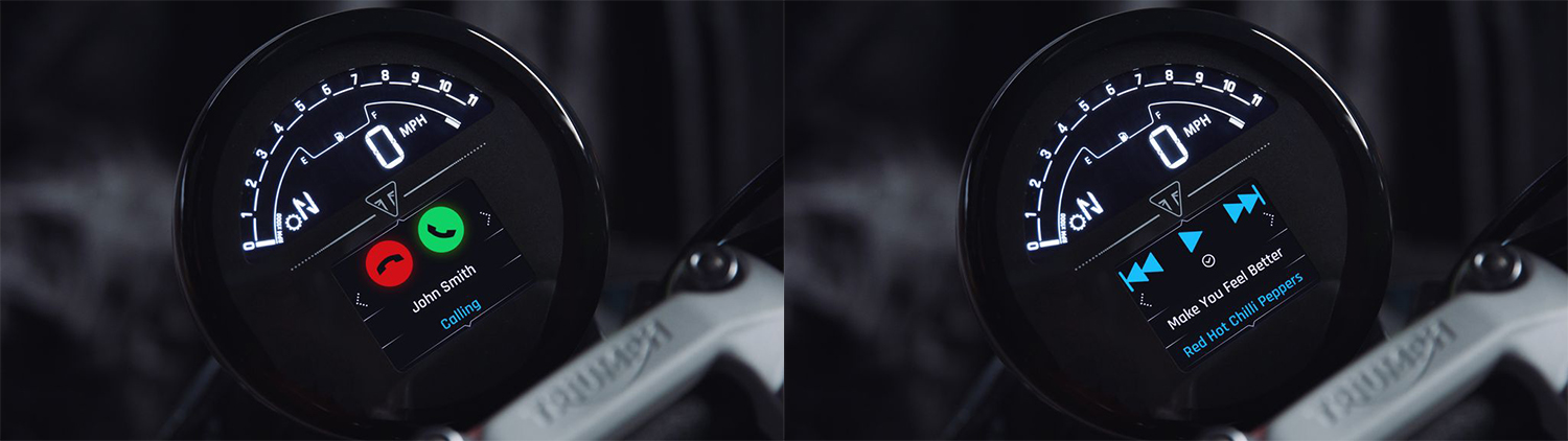 TRIDENT也配備相當豐富的電控系統和多功能TFT液晶儀表