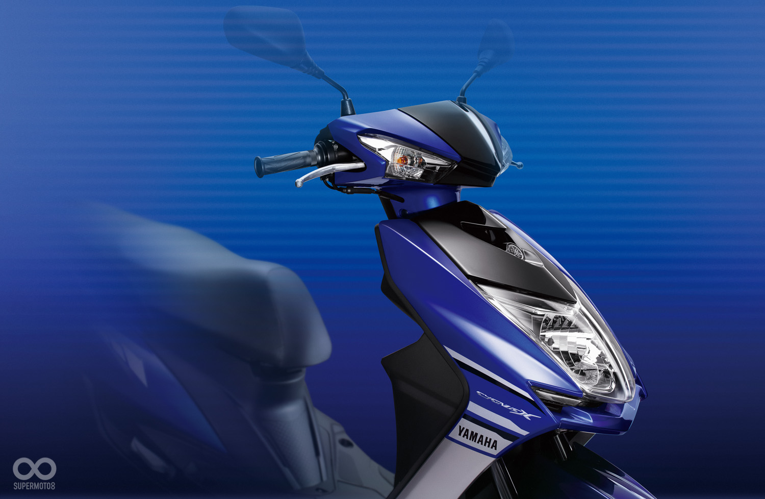 YAMAHA賽車經典塗裝的CYGNUS-X特仕版