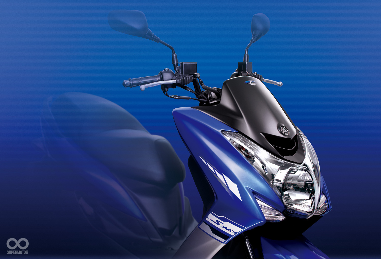 YAMAHA賽車經典塗裝的SMAX特仕版