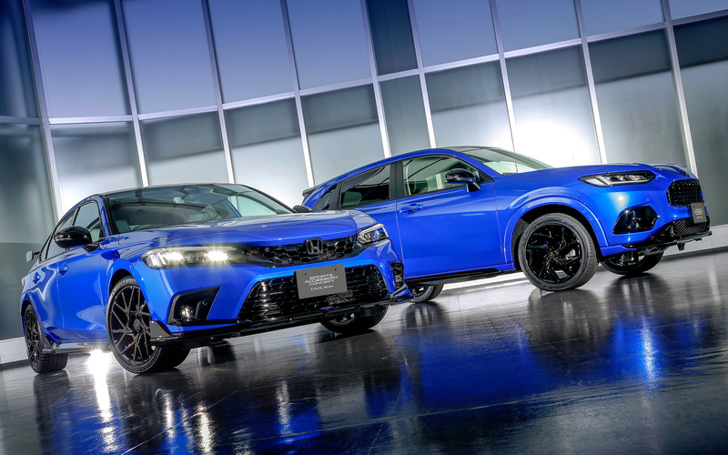 除了 Civic e:HEV ,Honda Access 也同步為即將在日本上市的 ZR-V e:HEV 推出運動化概念改裝套件。