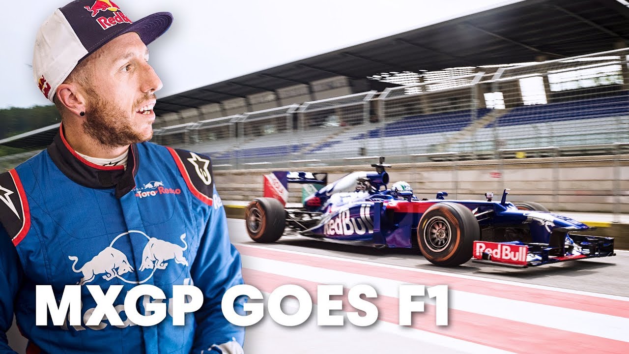 Red Bull找來三位機車領域的指標人物來體驗F1魅力