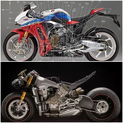 也許新式V4會採取與Panigale V4雷同的設計