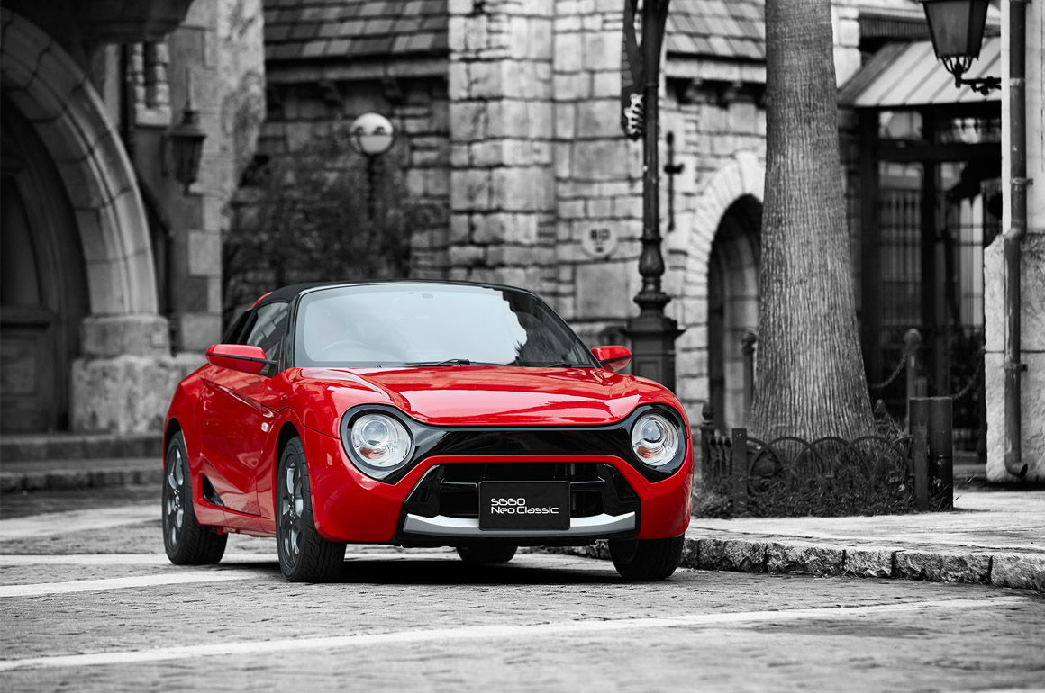 經過改裝,車身輪廓已大幅改變