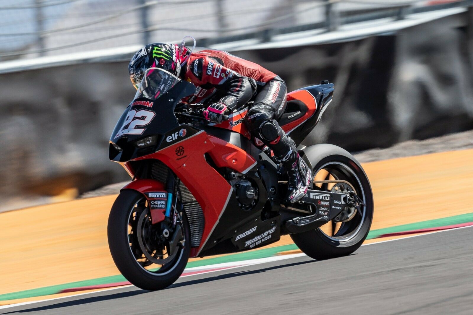 2021 WSBK阿根廷站上KAWASAKI推出的GPZ900R復古塗裝賽車