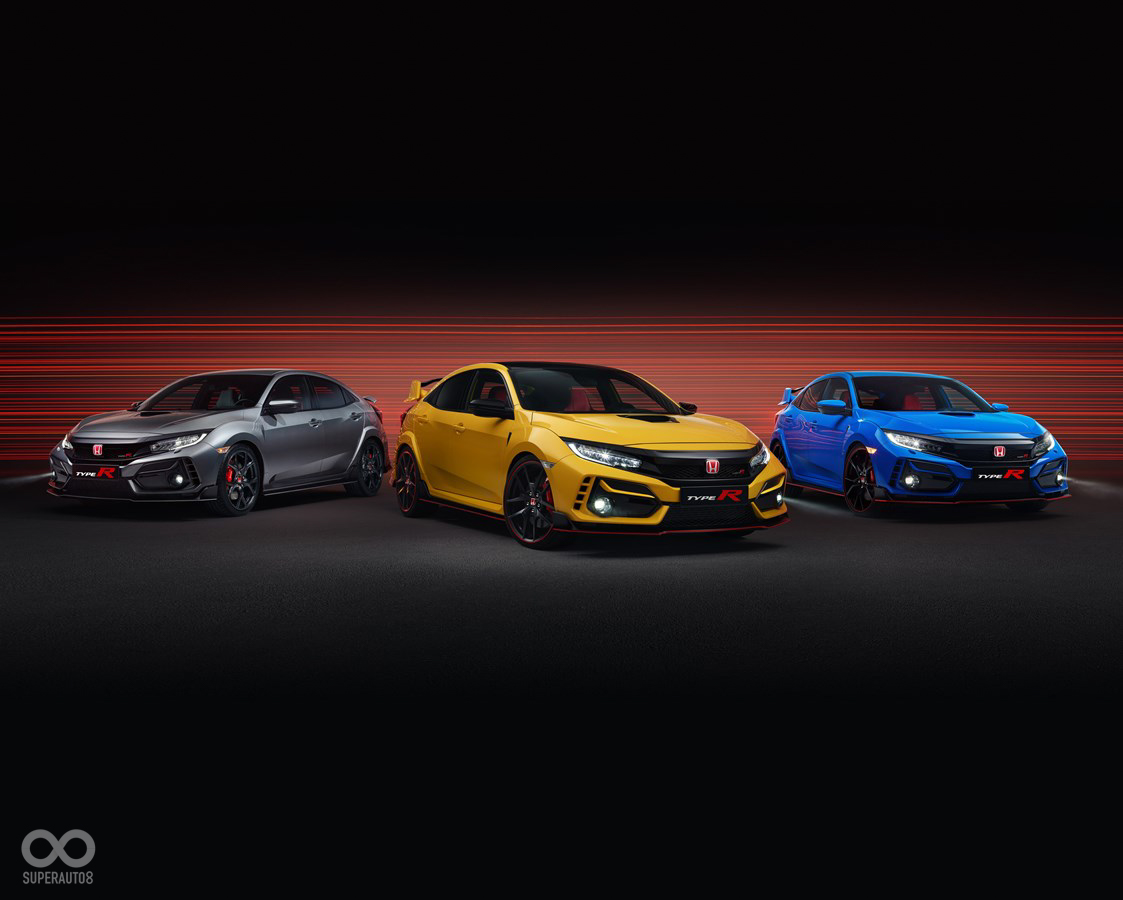 HONDA針對部分國家,推出特仕版本的CIVIC TYPE R