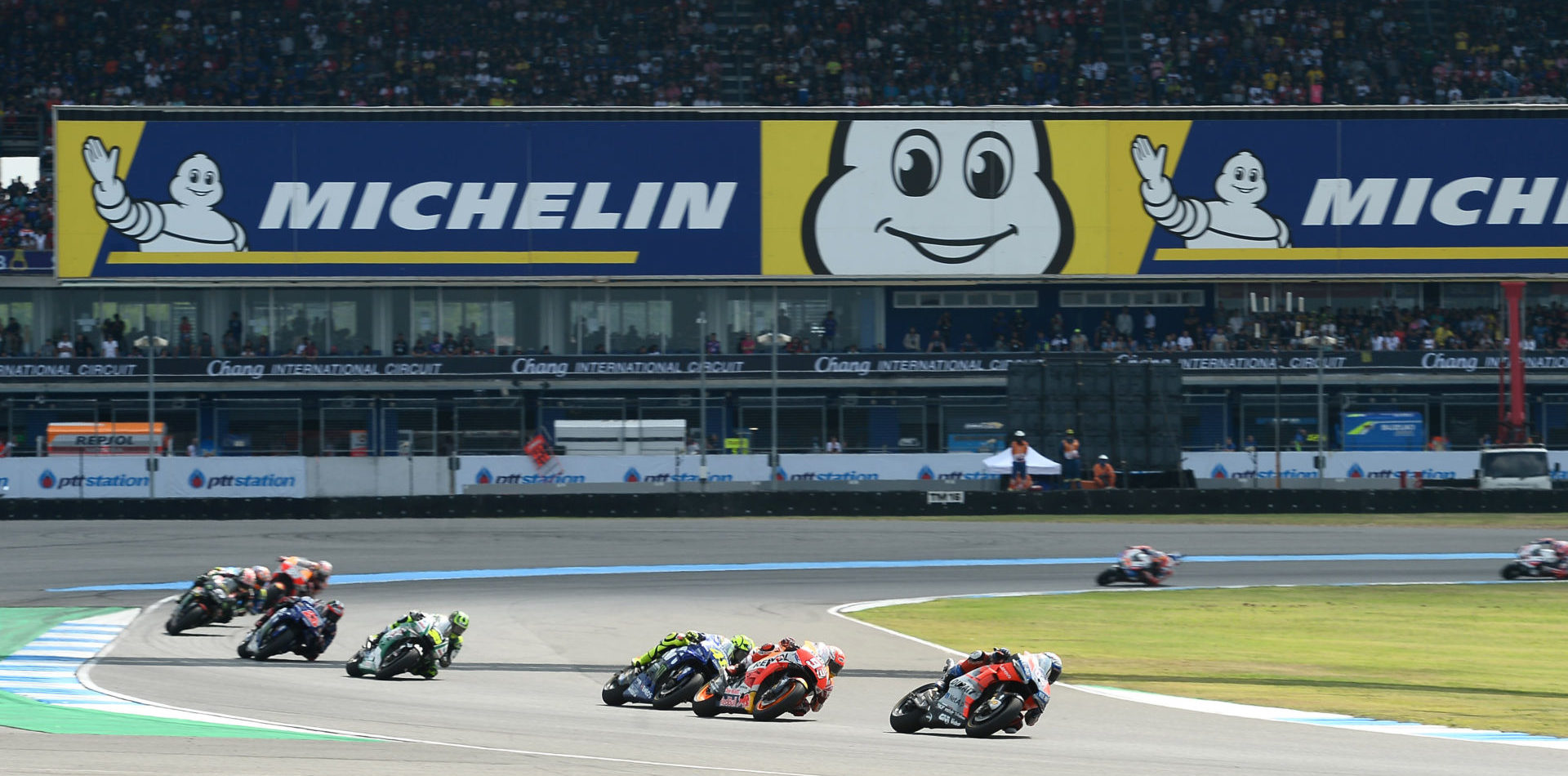 自2016年來,MICHELIN正式成為Moto GP官方指定唯一輪胎供應商