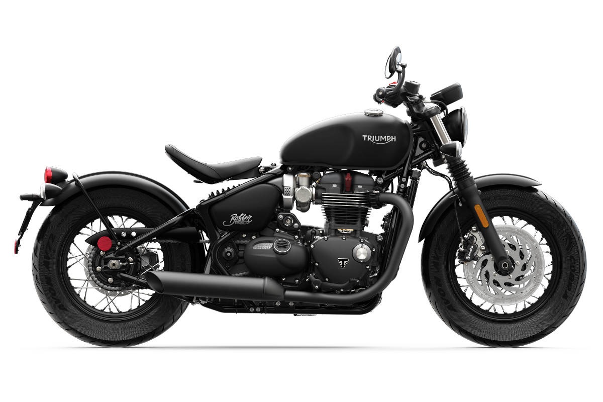 今年廠方為了要讓Bobber更有手工車的味道,發表新車款Bobber Black