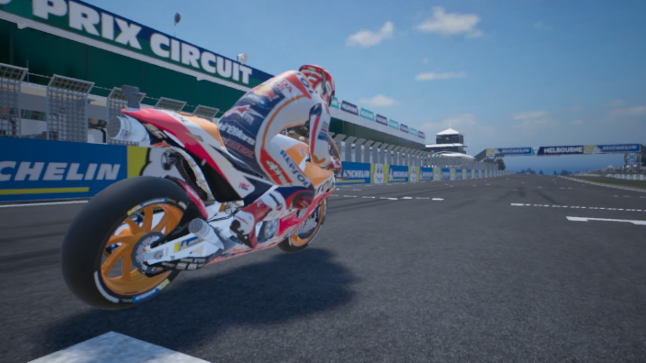 在澳洲Phillip Island賽道上除了熱血還多了些美景的愜意