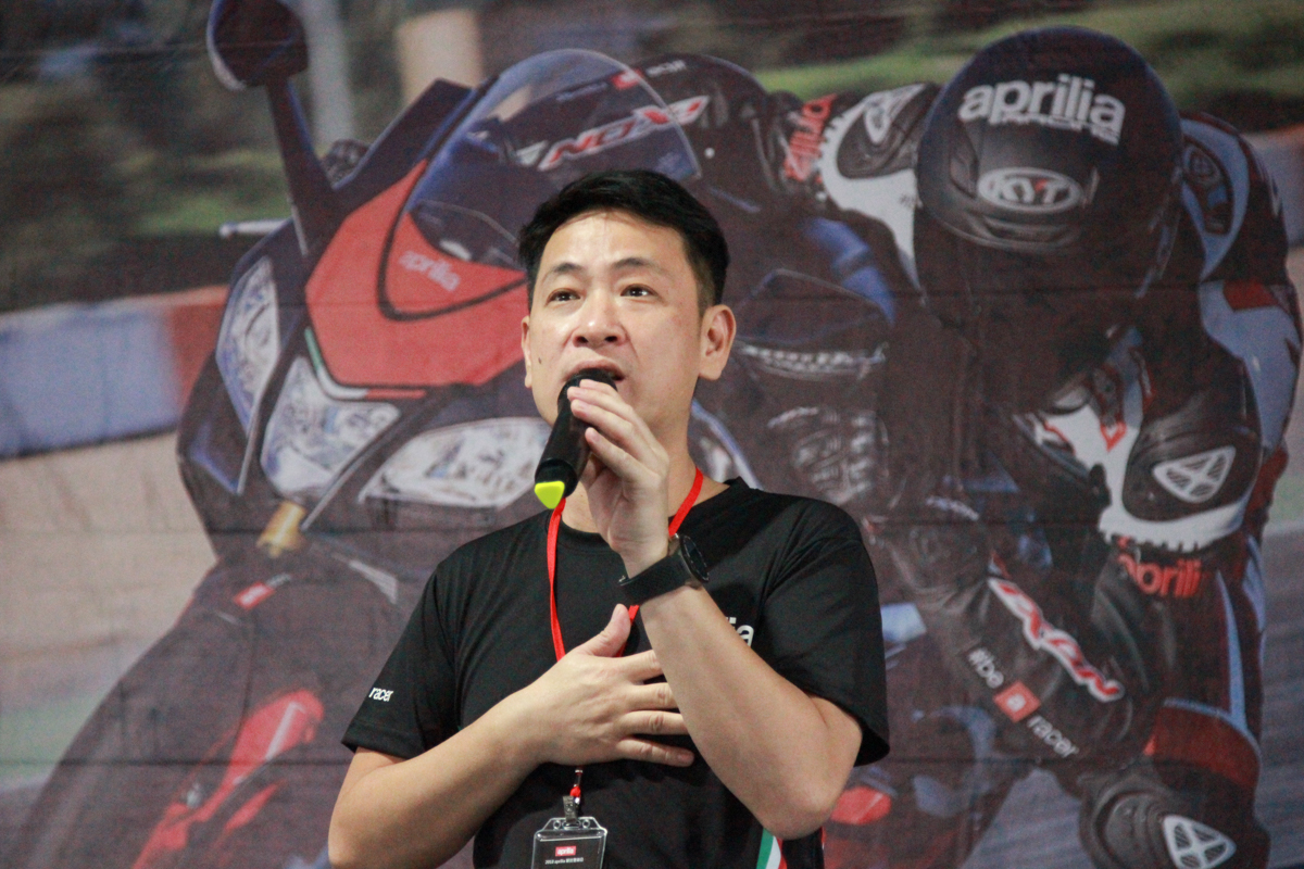 APRILIA大家長致詞