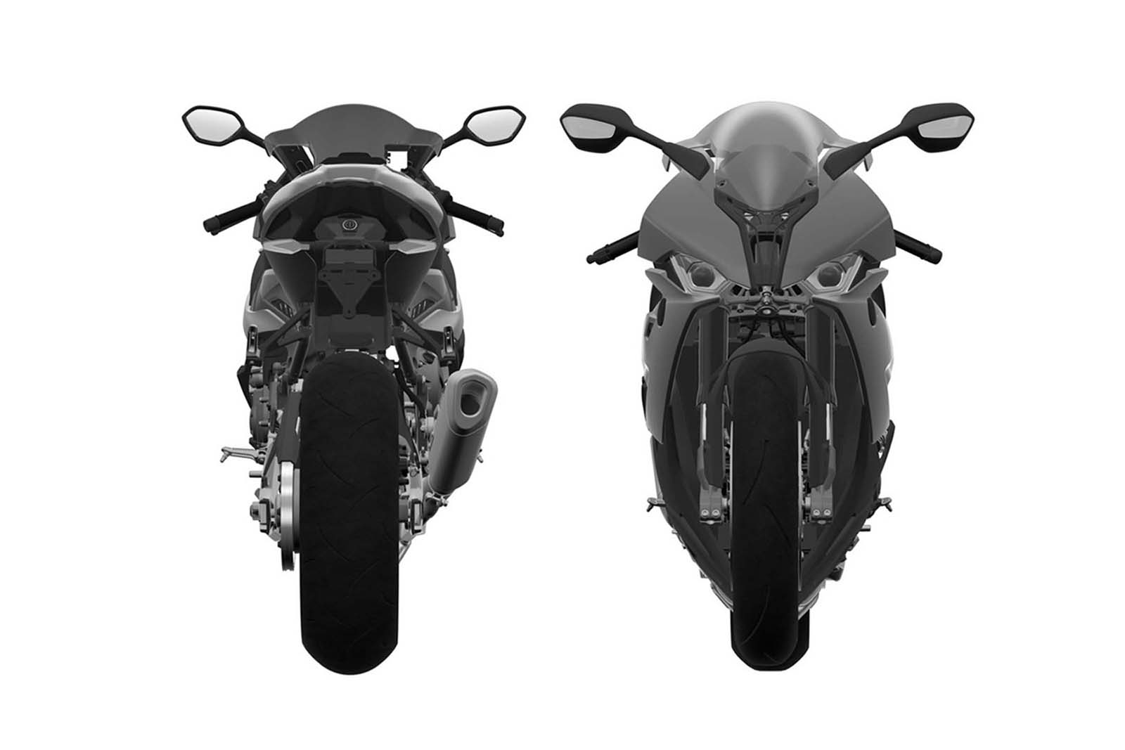 2019 BMW S1000RR車輛外型與上代車款明顯不同