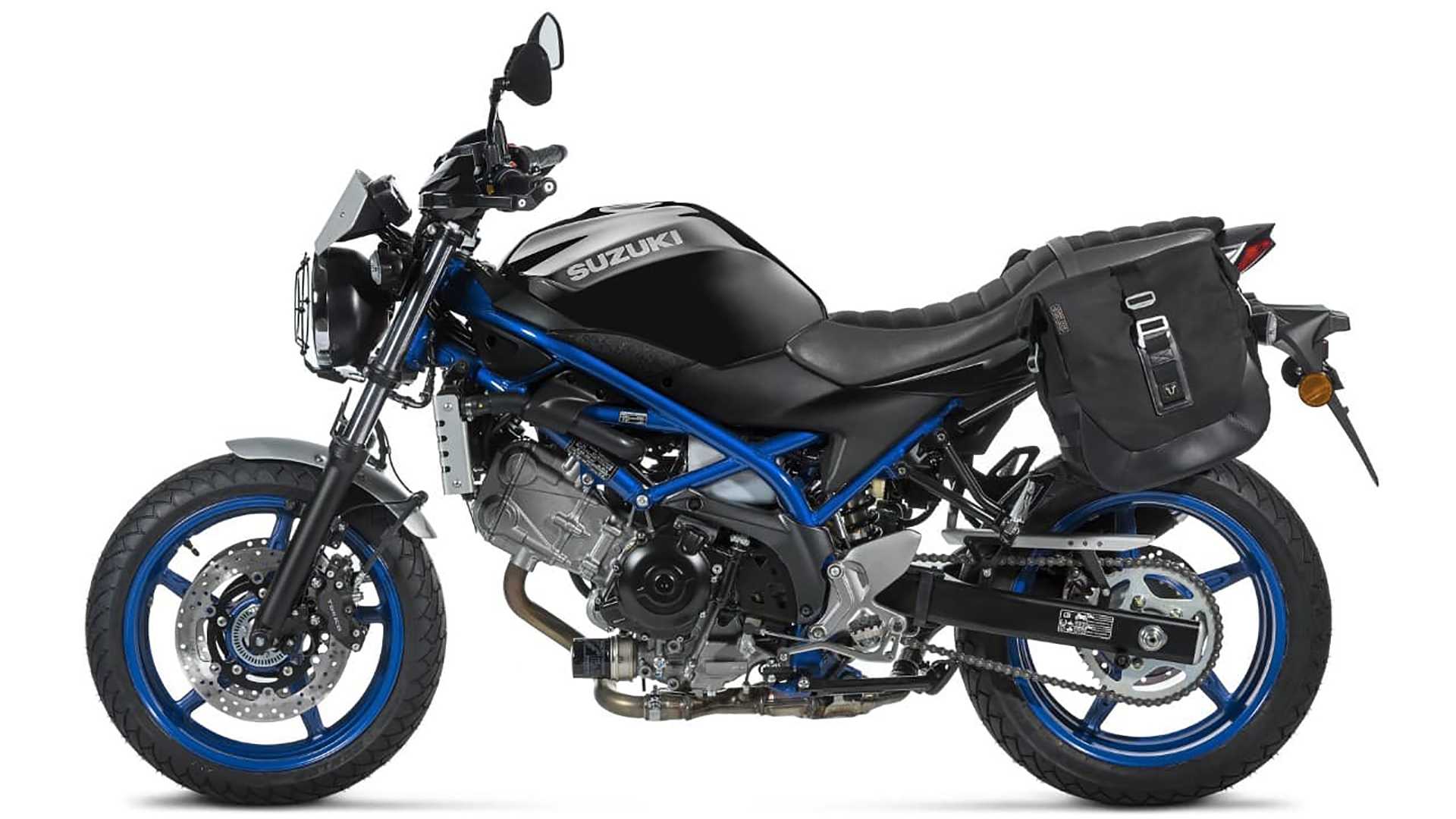 這台SV650 Scrambler 2.0跟SV650X對比，看起來並沒有太多的改動