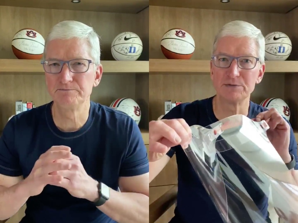 APPLE CEO Tim Cook在推特上表示,APPLE將加入口罩生產的行列,並且將設計推出針對醫療人員使用的防護面罩來幫助對抗疫情