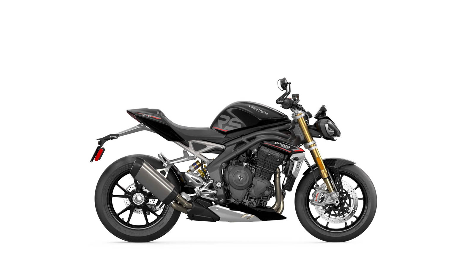 2021 TRIUMPH SPEED TRIPLE 1200 RS共有黑色、灰色兩種車色選擇
