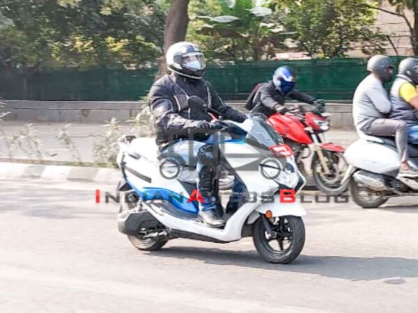 印度媒體在新德里路上捕捉到SUZUKI Burgman電動車