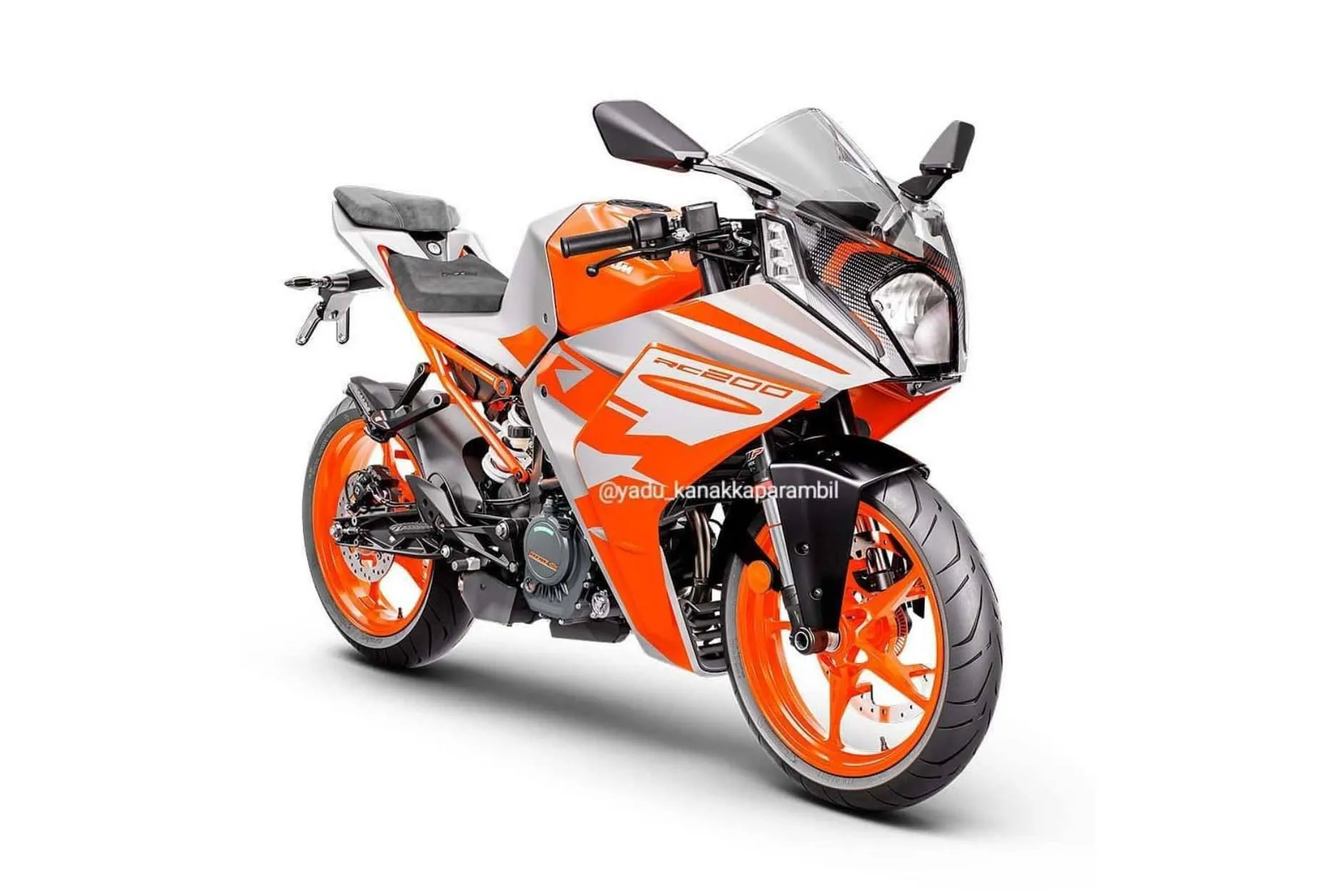 2022 KTM RC390官方宣傳照在海外流出