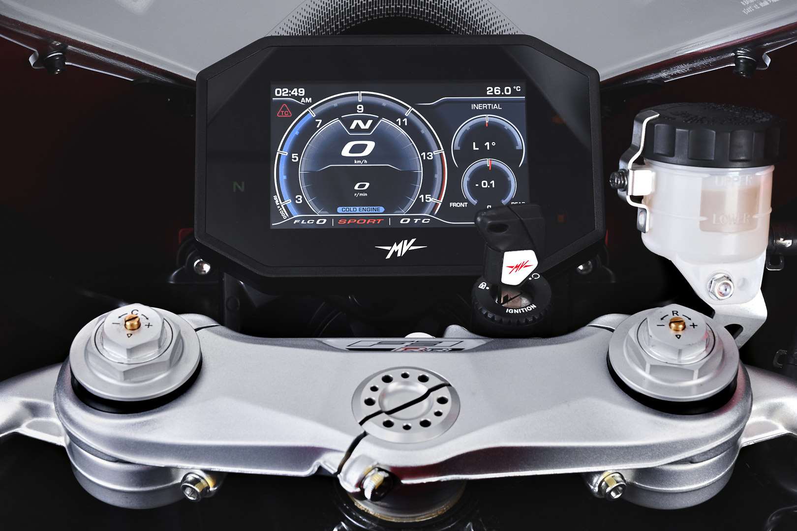 5.5吋全彩TFT儀表,整合資訊更直覺