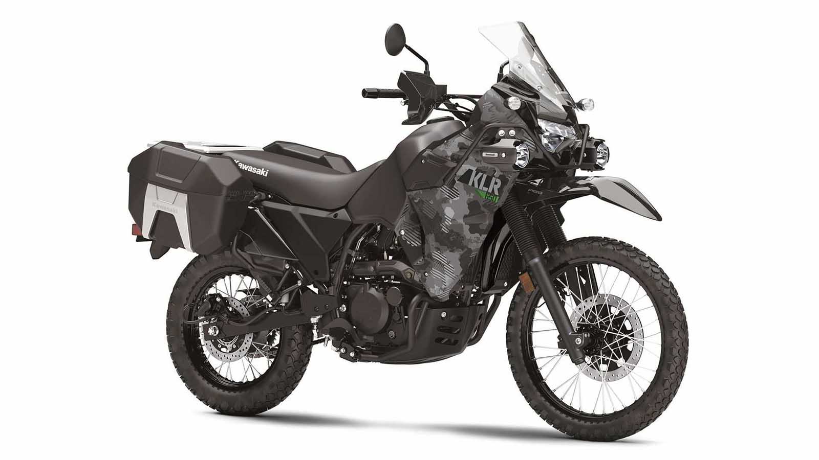 2022 Kawasaki KLR650 迷彩黑