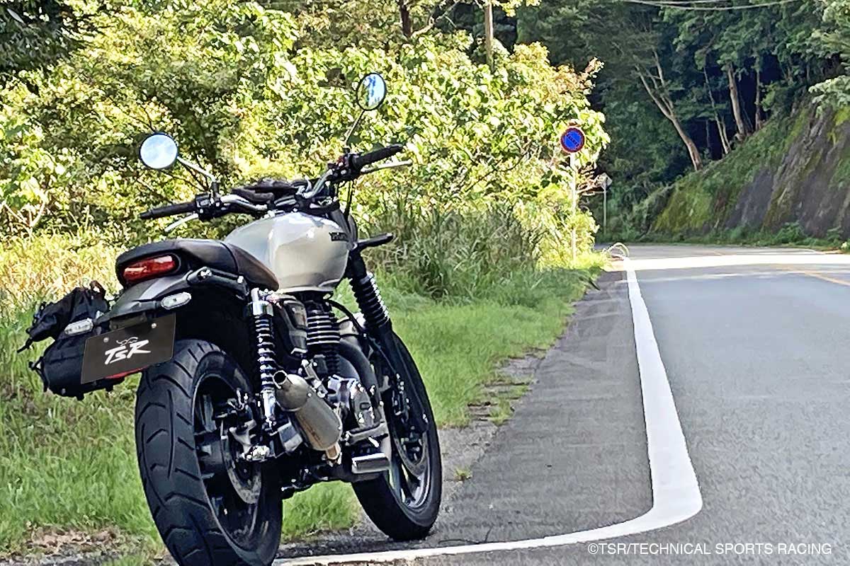 TSR推出針對CB350/GB350的專用排氣管尾段