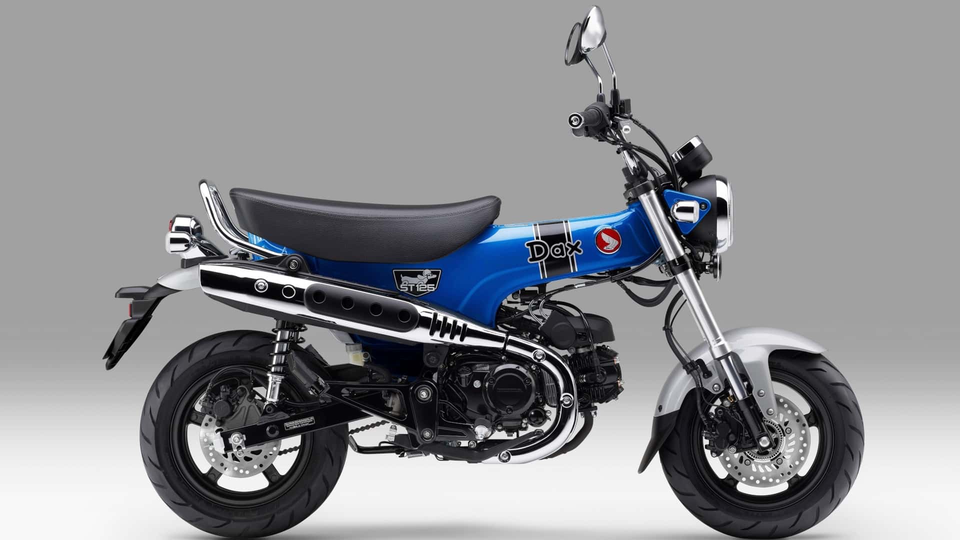 2024 Honda DAX 125推出全新的藍色塗裝