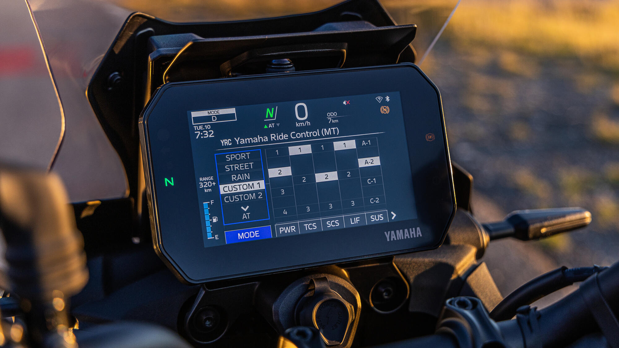 有5種騎乘模式可以選擇，其中包含2種可自訂的模式