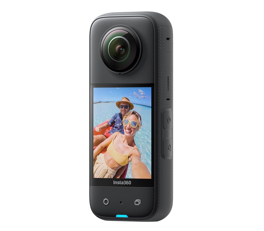 Insta360 X3配備了一個2.29吋的觸控螢幕,且轉換影片比例更快速