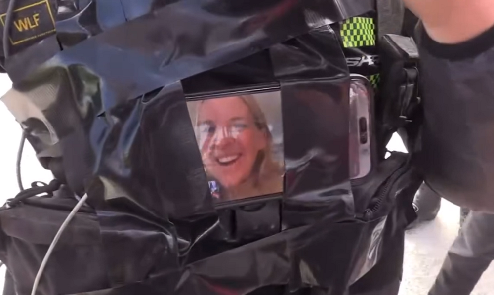 賽後訪問時,David Hunter的母親對兒子順利完賽感到非常驕傲