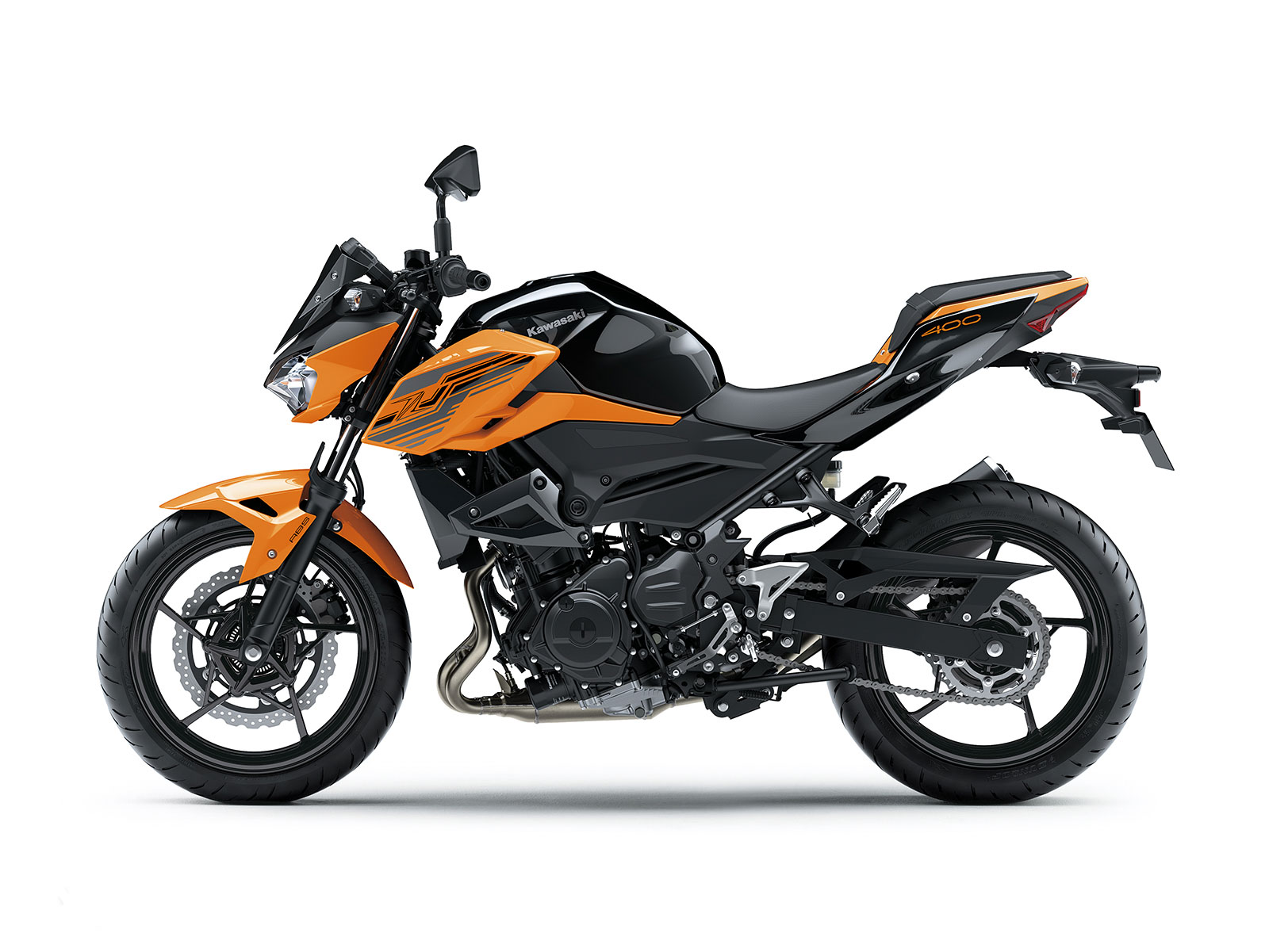 Z400-20年式車色-鋼鐵黑、亮澤橘