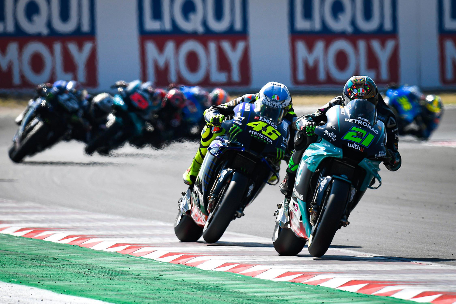 如果上週末的GP有Team Radio,或許Rossi就能站上頒獎台也不一定(笑