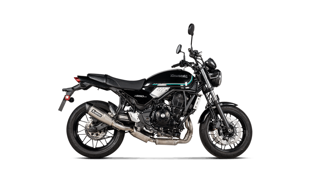 裝上Akrapovič專用管之後,Z650RS看起來也更有戰鬥感!