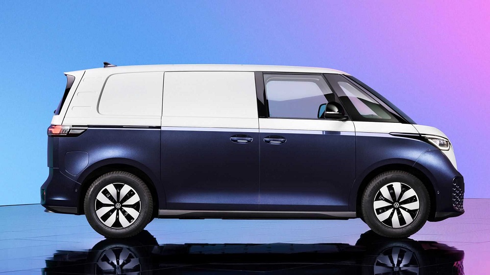 和客座版本的ID. Buzz Pro不同的是,後座的車窗封了起來還改成了單滑門的設計