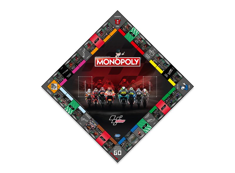 許多人都玩過的大富翁遊戲，MotoGP聯名版相信會讓各位車友玩得更開心