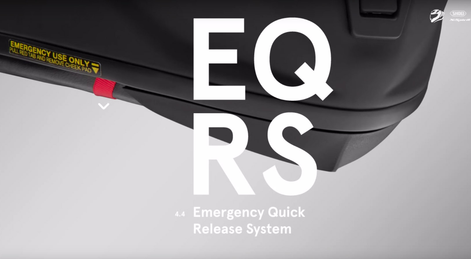 頂級帽款當然少不了當家EQRS安全快拆機制,在事故後減少頭頸二次傷害