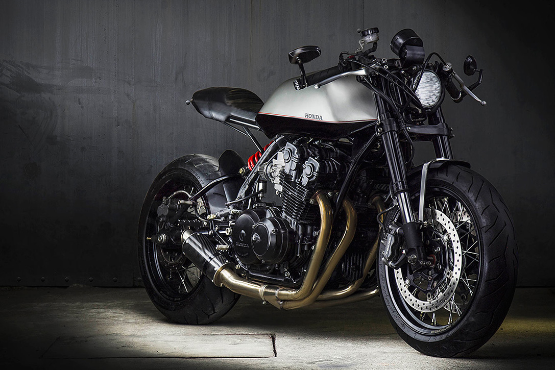 這次要介紹的改裝車是一輛1980年份的CB750,由Ace Custom Shop進行改裝並賦予全新面貌