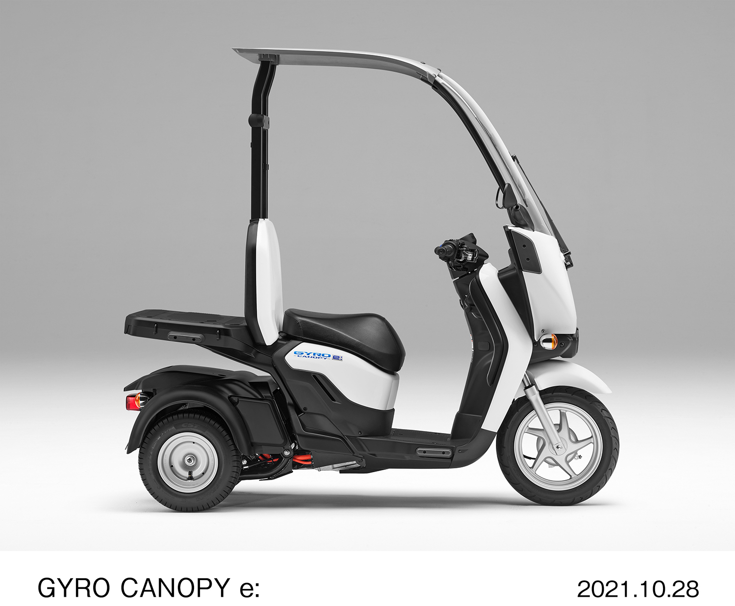 HONDA發表GYRO CANOPY e:換電商用電動車