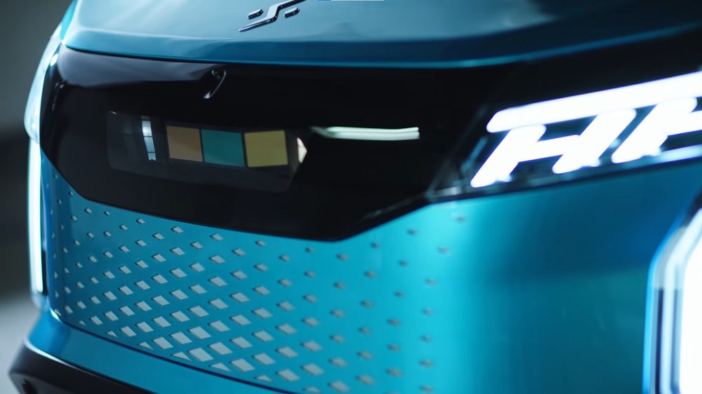 全新的電動皮卡Model V將採用LED頭燈、尾燈