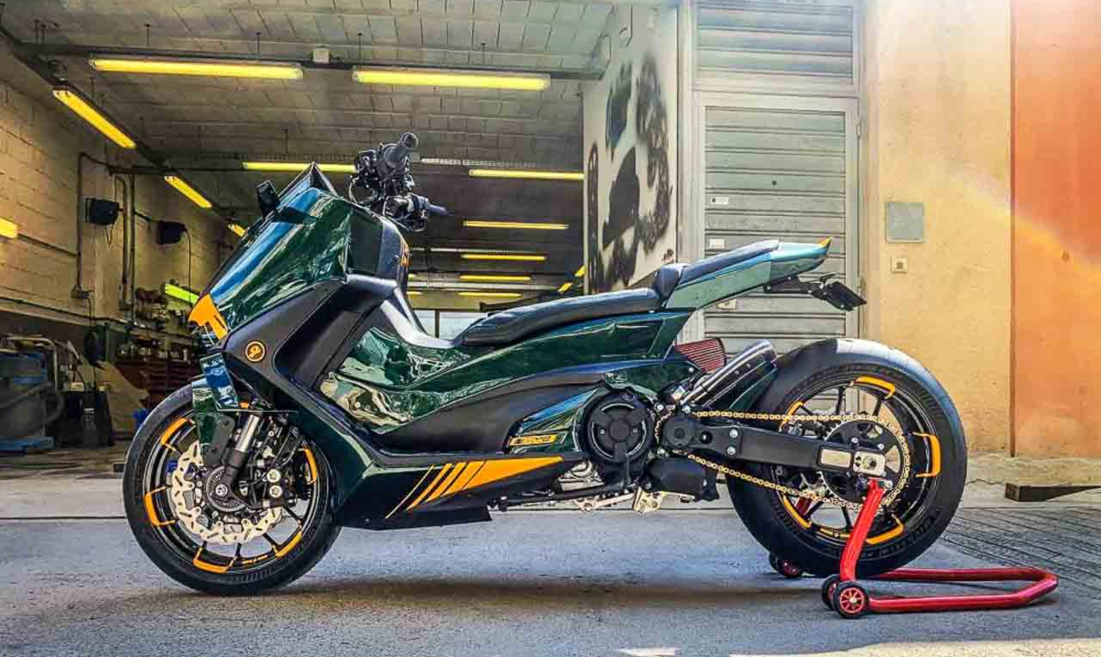 Titan絕對是風格最迥異也最有特色的TMAX無誤