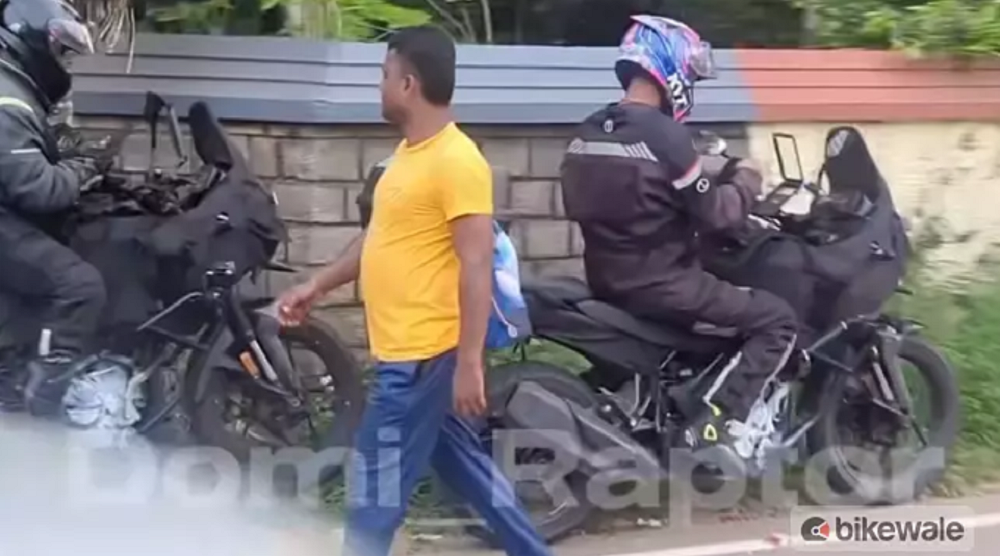 印度車廠TVS最近有ADV車型的測試車照片曝光