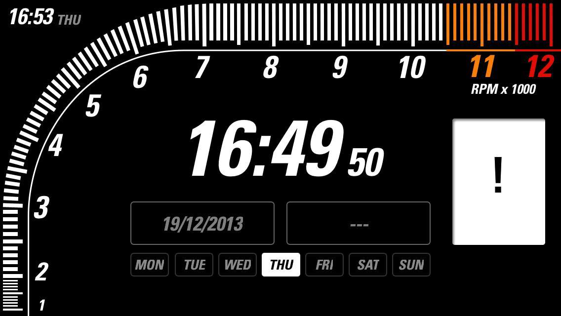 這個鬧鐘畫面看起來是不是很熱血呢！？