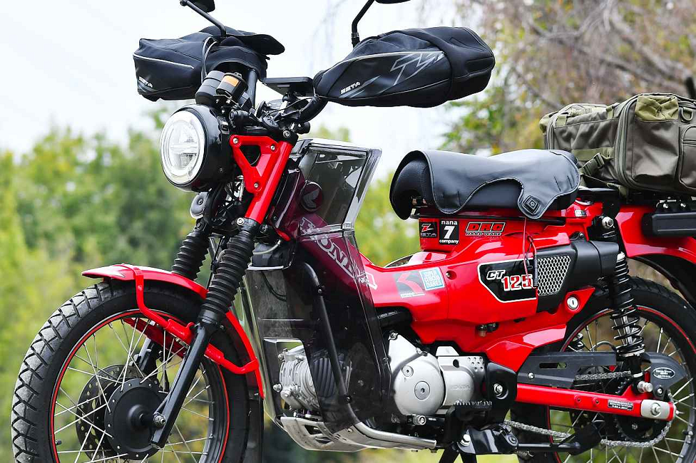 如果你是Honda CT125的車主，而且你很怕冷或是喜歡在冬天露營，這些套件都是你不錯的選擇