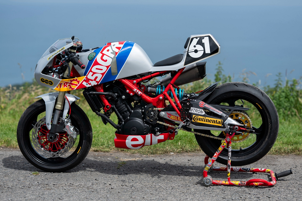 Royal Enfield官方和XTR Pepo共同推出Guerrilla 450改裝作品「GRR」