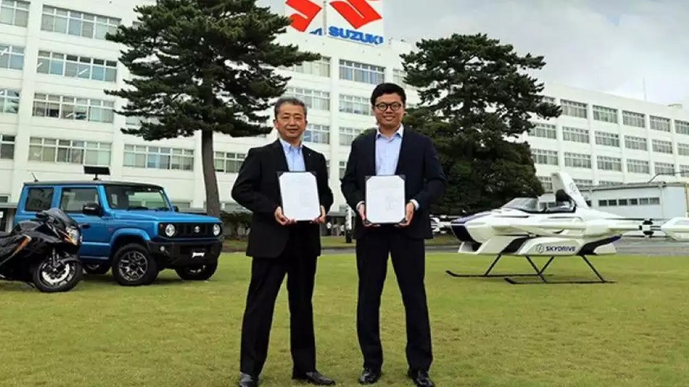 Suzuki最近與SkyDrive簽屬合作協議,雙方將展開飛天汽車研究計畫