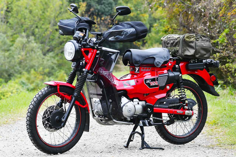 日本一位創作者打造了擁有「頂級避寒」效果的Honda CT125改裝套件
