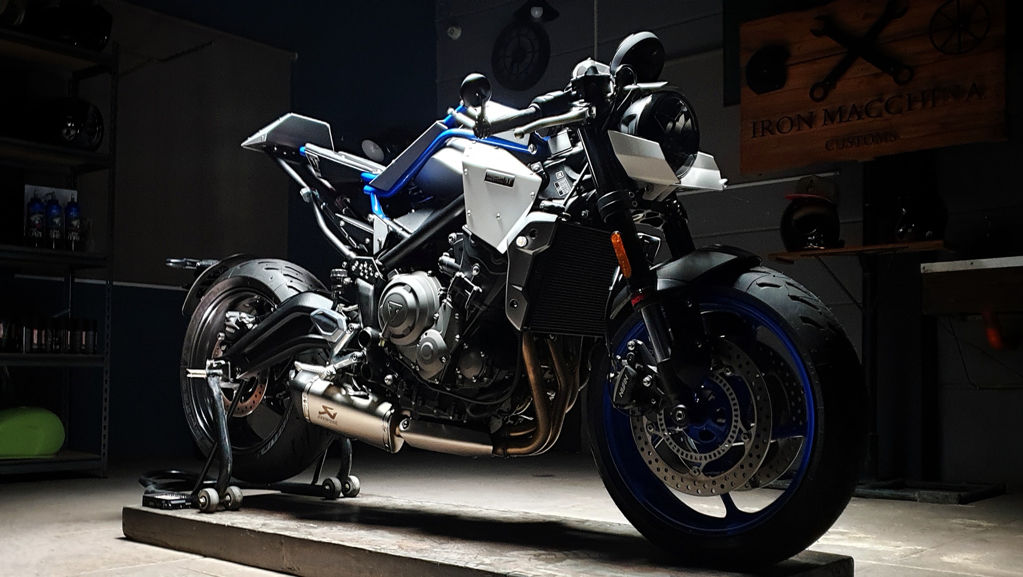 來自菲律賓的Iron Macchina打造TRIDENT 660 CSTM-X手工概念車