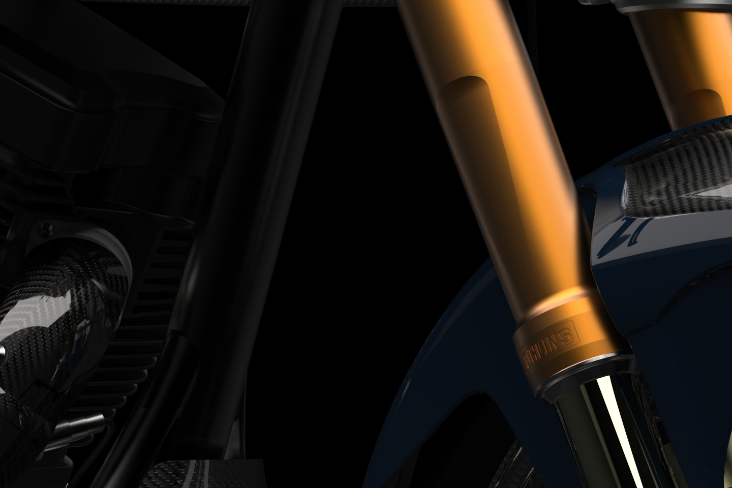 包括Öhlins頂級避震器在內,ARCH 1s全車都採用頂級配置襯托