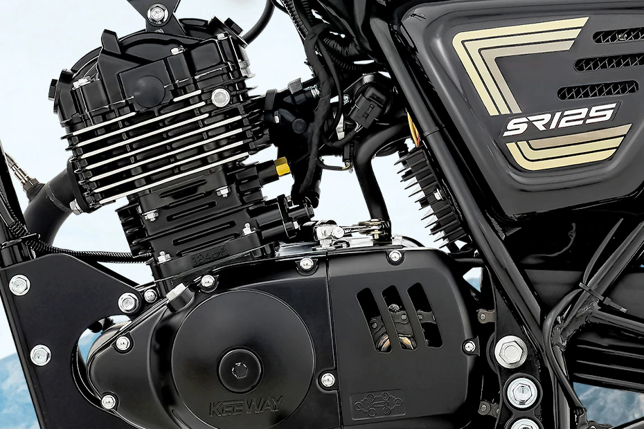 擁有9.7匹馬力的125c.c氣冷引擎算是中規中矩