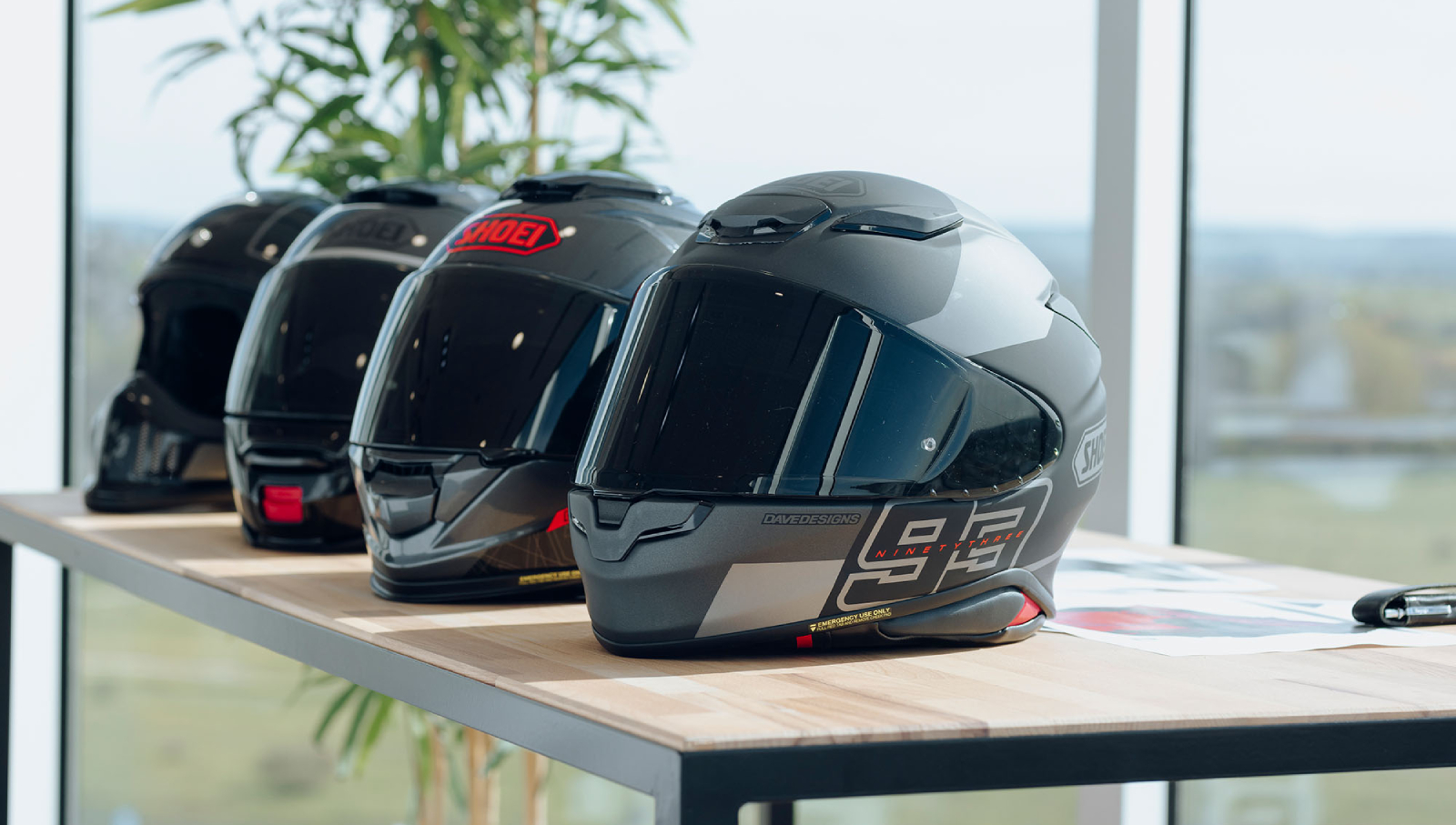 Marquez與Shoei多次推出聯名作品