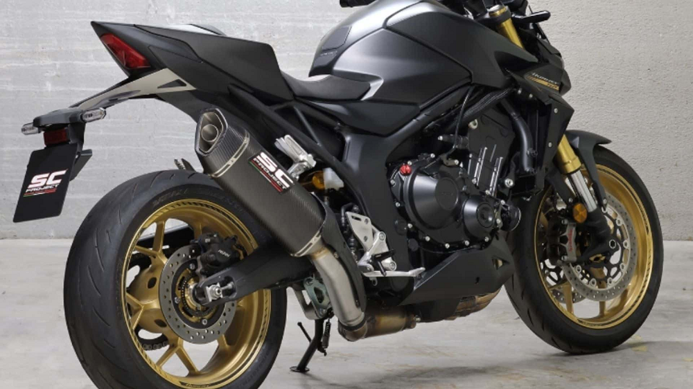 SC-Project最近針對Honda CB1000 Hornet推出排氣管改裝品